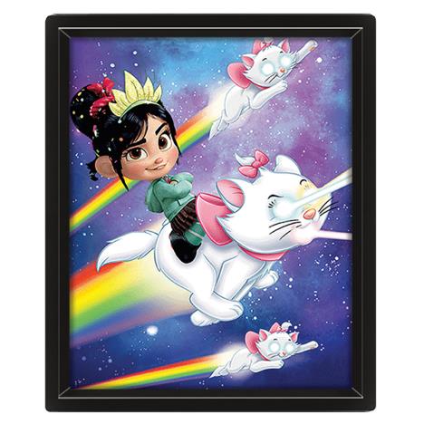 3D Holographic Wreck-It Ralph Vanellope Framed Picture  £9.99