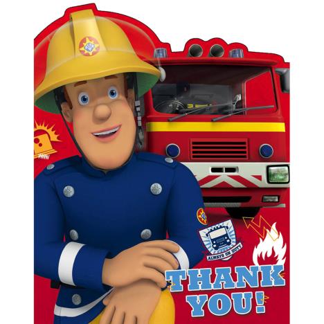 Fireman Sam Thank You Cards (Pack of 10)  £2.99
