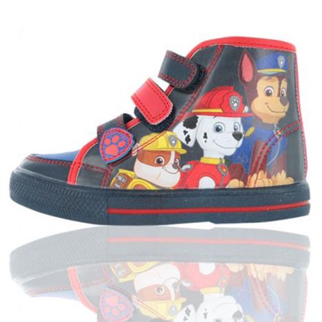 Paw Patrol Triple Strap Hi Top Trainers  £12.99