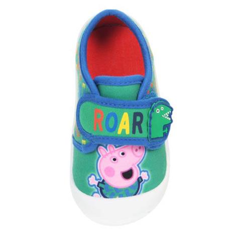 Peppa Pig George Petra Velcro Trainers  £13.49