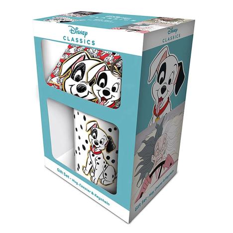 Disney 101 Dalmatians Mug, Coaster & Keyring Gift Set  £11.99