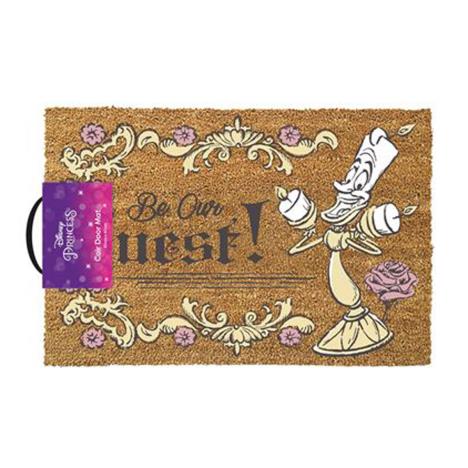 Beauty And The Beast Be Our Guest Doormat  £14.99