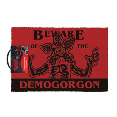 Stranger Things 4 Beware Demogorgon Doormat  £14.99