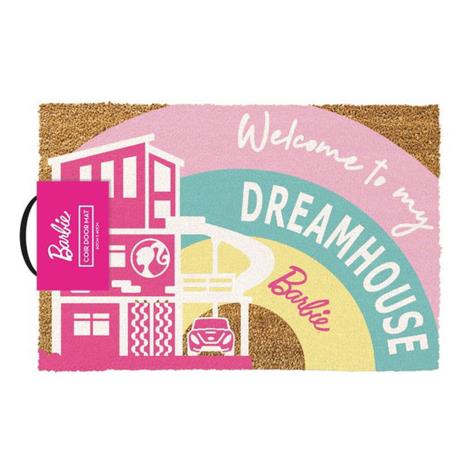 Barbie Welcome To My Dreamhouse Doormat   £16.99