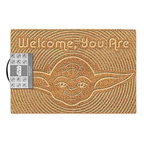 Star Wars Yoda Embossed Doormat   £14.99