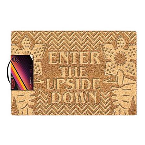 Stranger Things Enter the Upside Down Embossed Doormat   £14.99