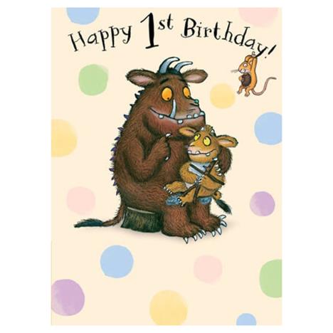 Happy 1st Birthday The Gruffalo Birthday Card  £1.85