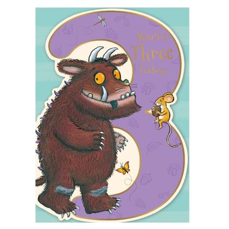 3 Today The Gruffalo 3rd Birthday Card  £2.10