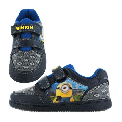 Minions Axel Kids Velcro Plimsoll Trainers  £17.99
