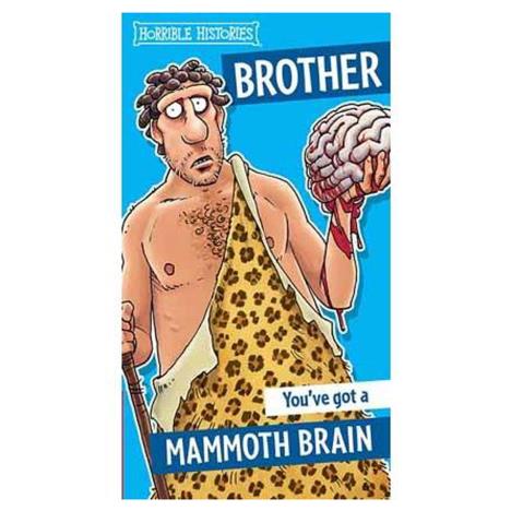 Brother Horrible Histories Birthday Card  £2.45