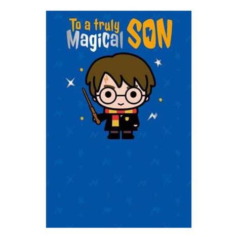 Harry Potter Magical Son Birthday Card  £2.69