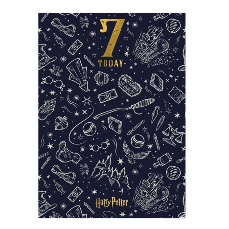 7 Today Harry Potter 7th Birthday Card  £1.89