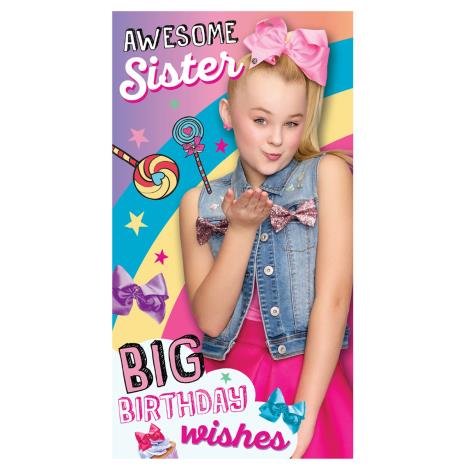 Sister JoJo Siwa Sister Birthday Card  £2.10