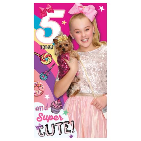 JoJo Siwa 5 Today 5th Birthday Card  £2.10