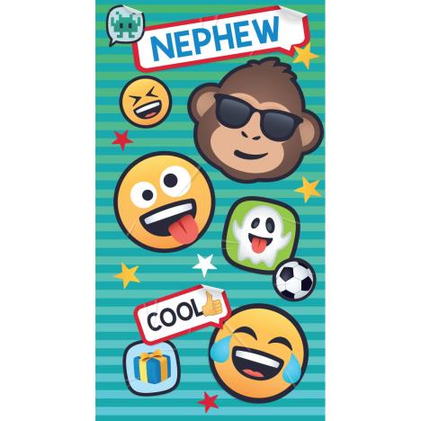 Nephew Joy Pixels Emoji Birthday Card  £2.45