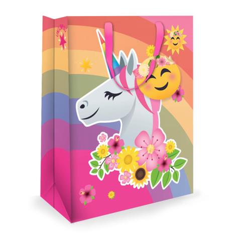 Joy Pixels Emoji Unicorn Medium Gift Bag  £2.69