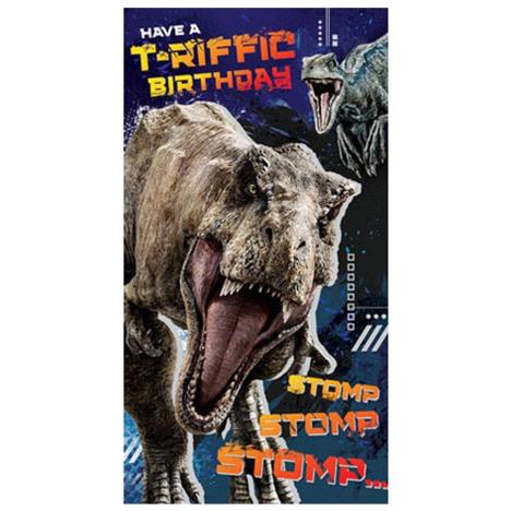 Jurassic World T-Riffic Birthday Card  £2.45