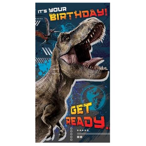 Jurassic World Happy Birthday Card with Sticker Sheet  £2.69