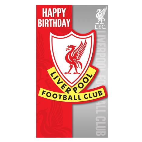 Liverpool FC Club Crest Birthday Card  £2.45