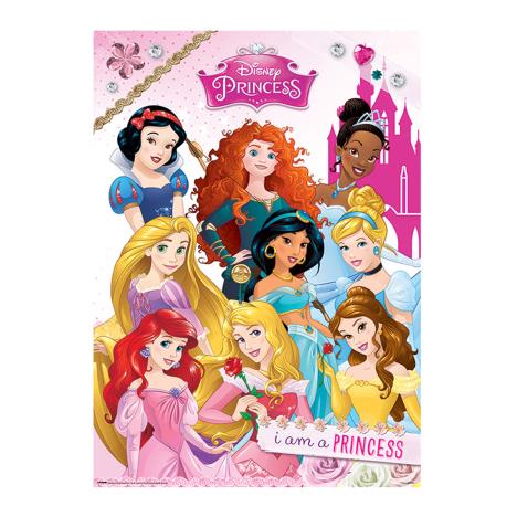 Disney Princess I am a Princess Metallic Poster  £7.99