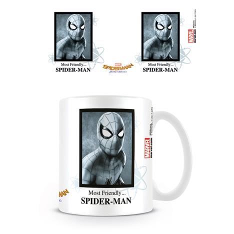 Spiderman Homecoming Black & White Boxed Mug  £6.99