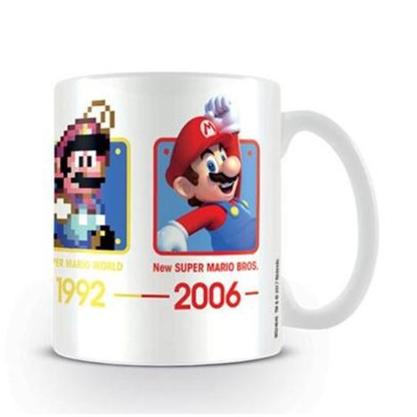 Super Mario Retro Timeline Mug  £8.99