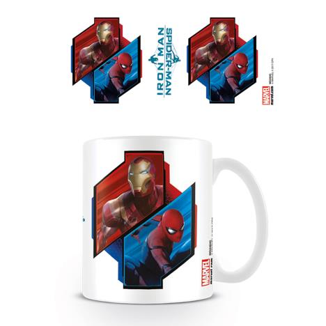 Spiderman & Iron Man Boxed Mug  £6.99