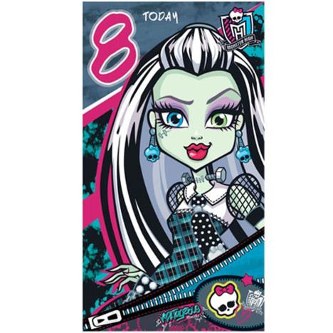 Monster High 8 Today 8th Birthday Card  £2.45