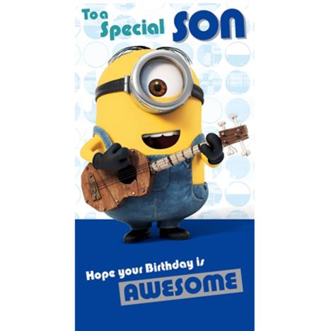 Special Son Minions Birthday Card  £2.45