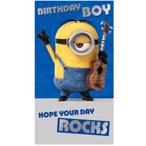 Birthday Boy Minions Birthday Card  £2.45
