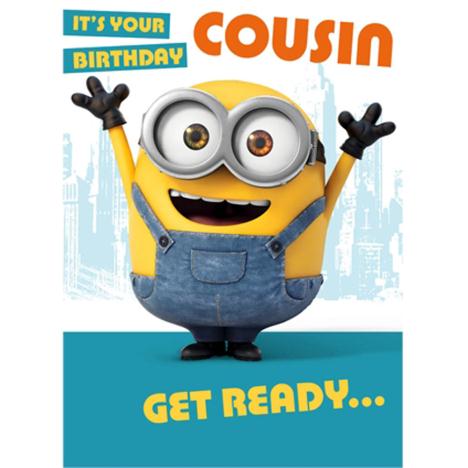 Cousin Minions Birthday Card  £1.75