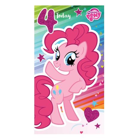 My Little Pony 4 Today 4th Birthday Card  £2.10