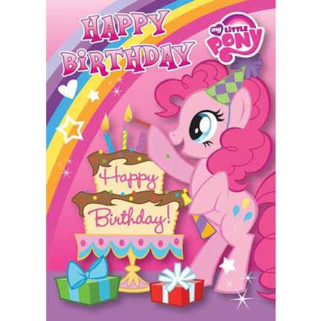 My Little Pony Happy Birthday Card  £1.75