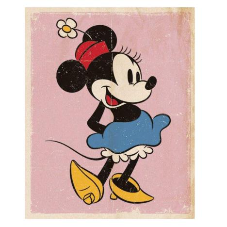 Minnie Mouse Retro Poster   £2.99
