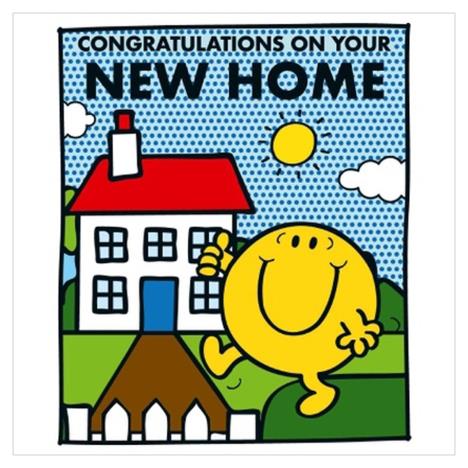 Congratulation On Your New Home Mr Men Card  £2.45