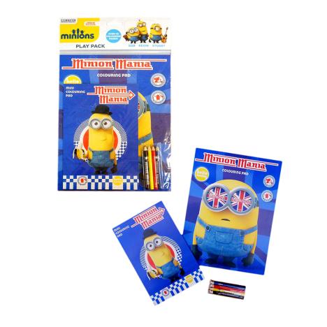 Minions Mania Colouring Play Pack  £2.49