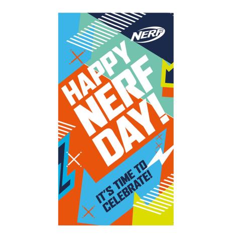 Happy Nerf Day! Nerf Birthday Card  £2.10