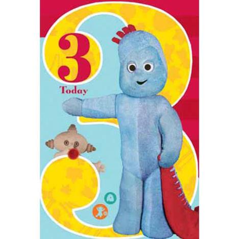 In The Night Garden 3 Today 3rd Birthday Card  £2.69