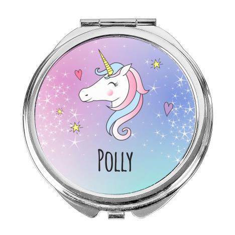 Personalised Unicorn Compact Mirror  £9.99