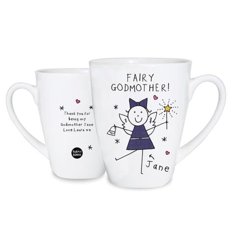 Personalised Purple Ronnie Fairy Latte Mug  £10.99