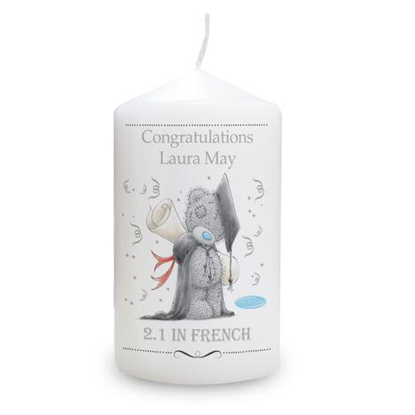 Personalised Me to You Bear Graduation Candle   £10.99