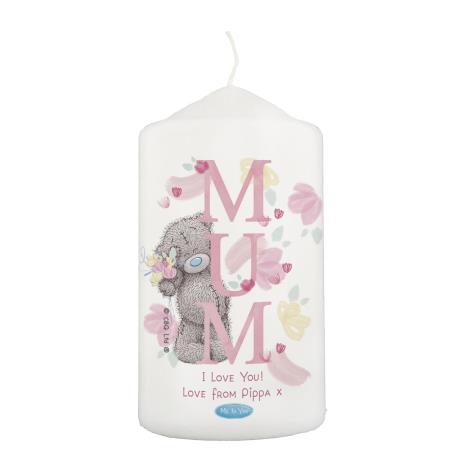 Personalised Mum Me to You Pillar Candle   £14.99