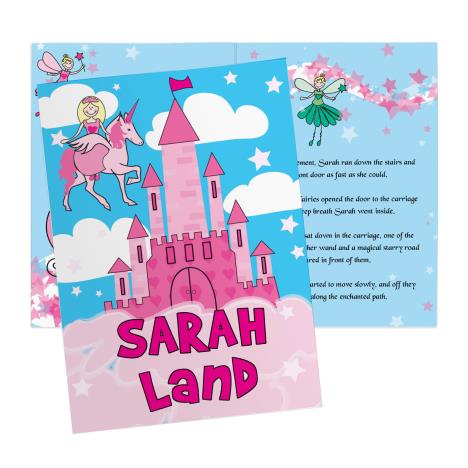 Personalised Princess & Unicorn Story Book  £9.99