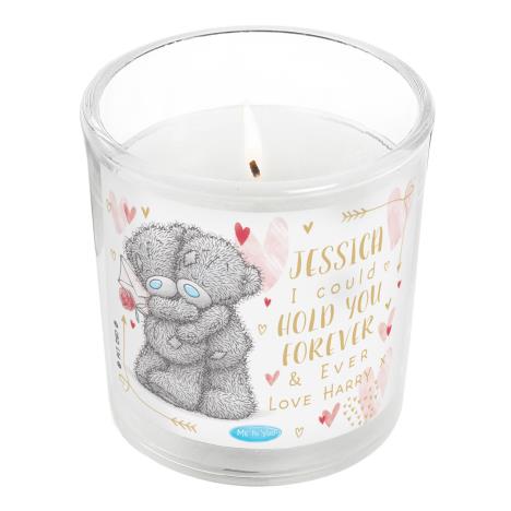 Personalised Hold You Forever Me to You Bear Scented Jar Candle   £12.99