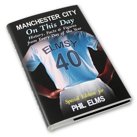 Personalised Manchester City On This Day Book   £17.99