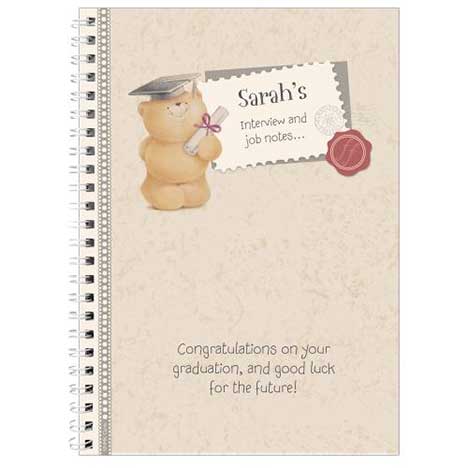 Personalised Forever Friends Graduation A5 Notebook  £7.99