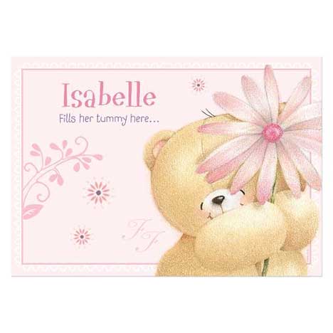 Personalised Forever Friends Big Flower Placemat   £7.99