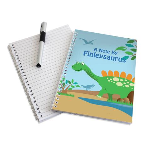 Personalised Dinosaur A5 Notebook False £6.99