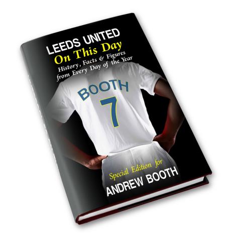 Personalised Leeds United on this Day Book   £17.99