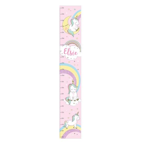 Personalised Baby Unicorn Height Chart  £12.99